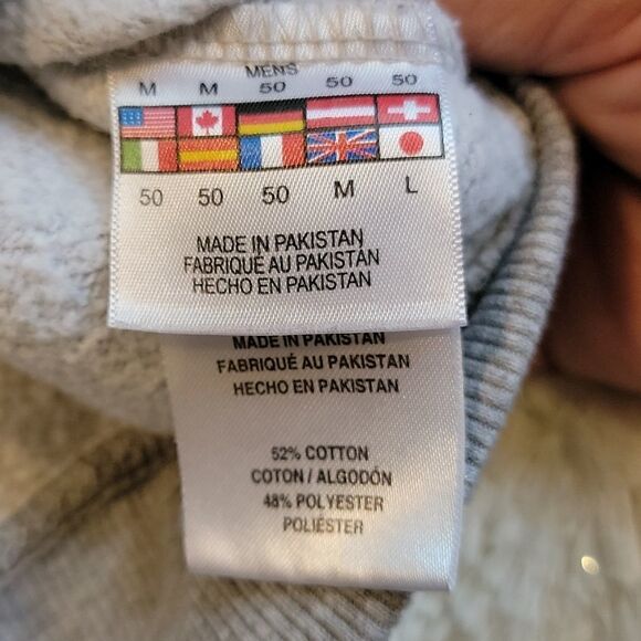 MEN'S SPYDER GRAY FULL ZIP LOGO HOODIE, SIZE MEDIUM - Picture 5 of 7